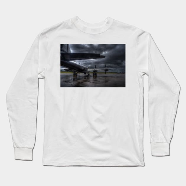 Boeing B-29 Superfortress Long Sleeve T-Shirt by Nigdaw